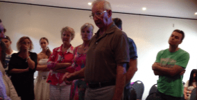 Demonstration of Reconnective Healing - The Practitioner Receives instead of Sending